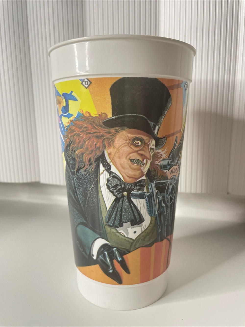 Batman Returns Penguin/McDonald's Cup With Lip 1992 Promotional Cup
